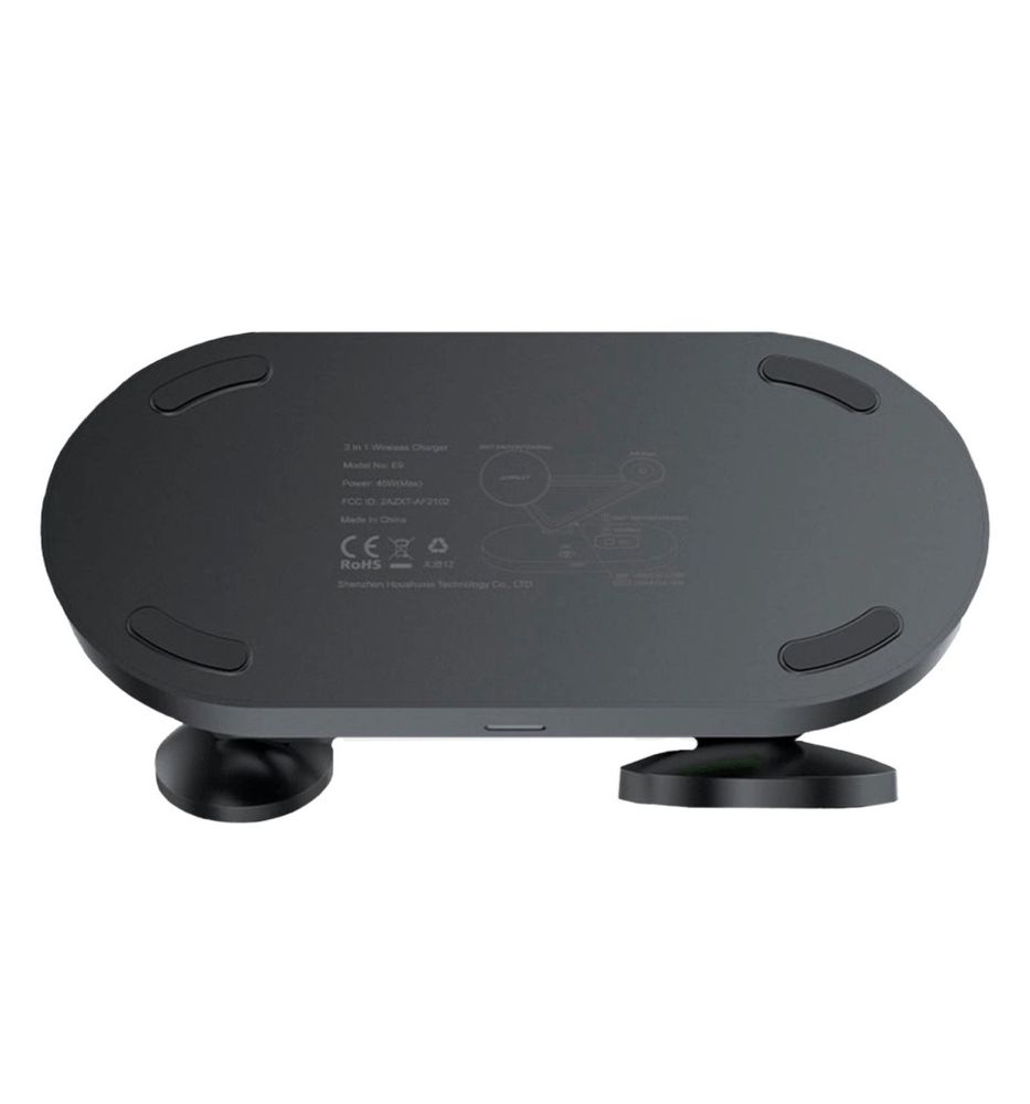 Бездротовий ЗП Acefast E9 Desktop 3in1 Wireless Charging Series, Black