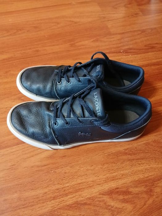 Шкіряні кеди Lacoste