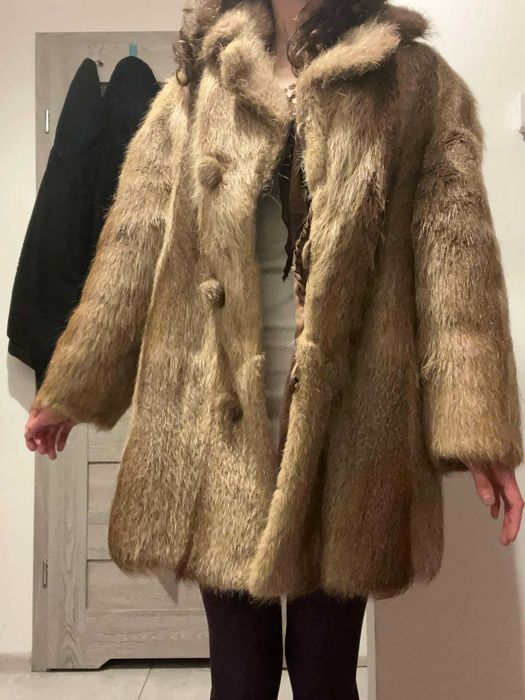 futro z nutrii vintage
