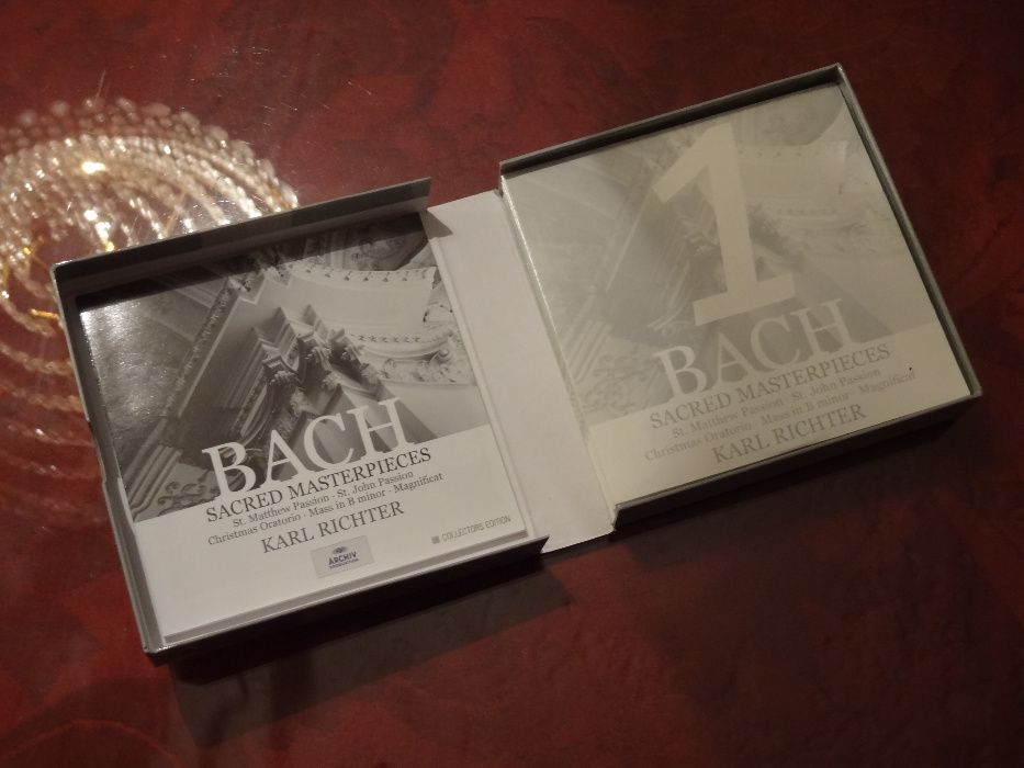 BACH, J. S. – Karl Richter ∟ Sacred Masterpieces . Archiv P. | 10 CD's