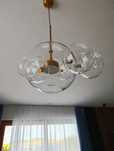 Lampa Led żyrandol bombelki Bubbles Gold Iluminar