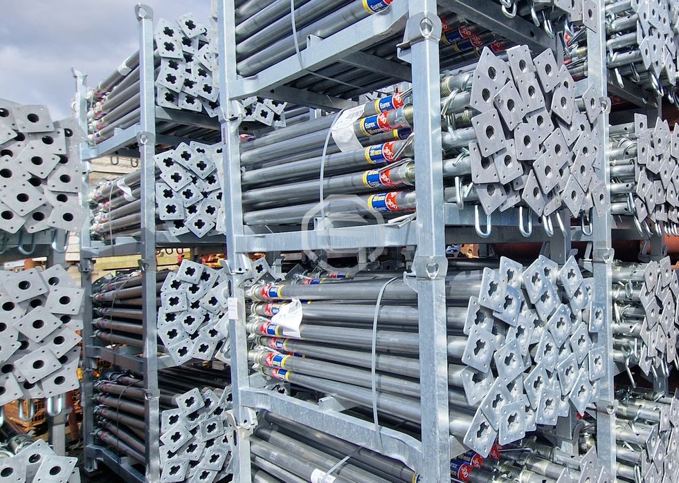 Stemple Podpory Sztyce Dźwigary Blaty Trójnogi Głowice Rusztowanie