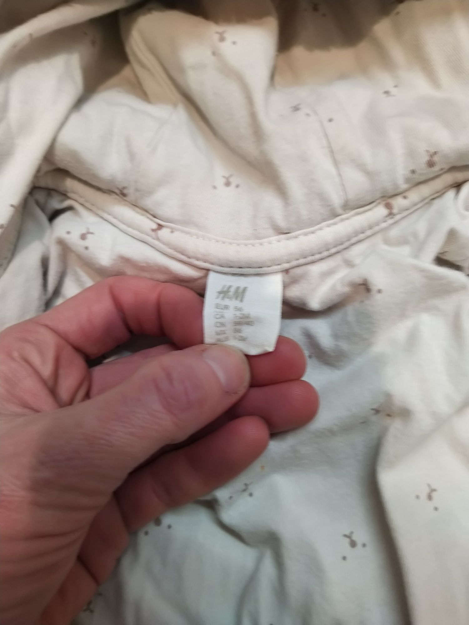 Kombinezon miś wiosenny  dla noworodka H&M 56 niemowlęcy