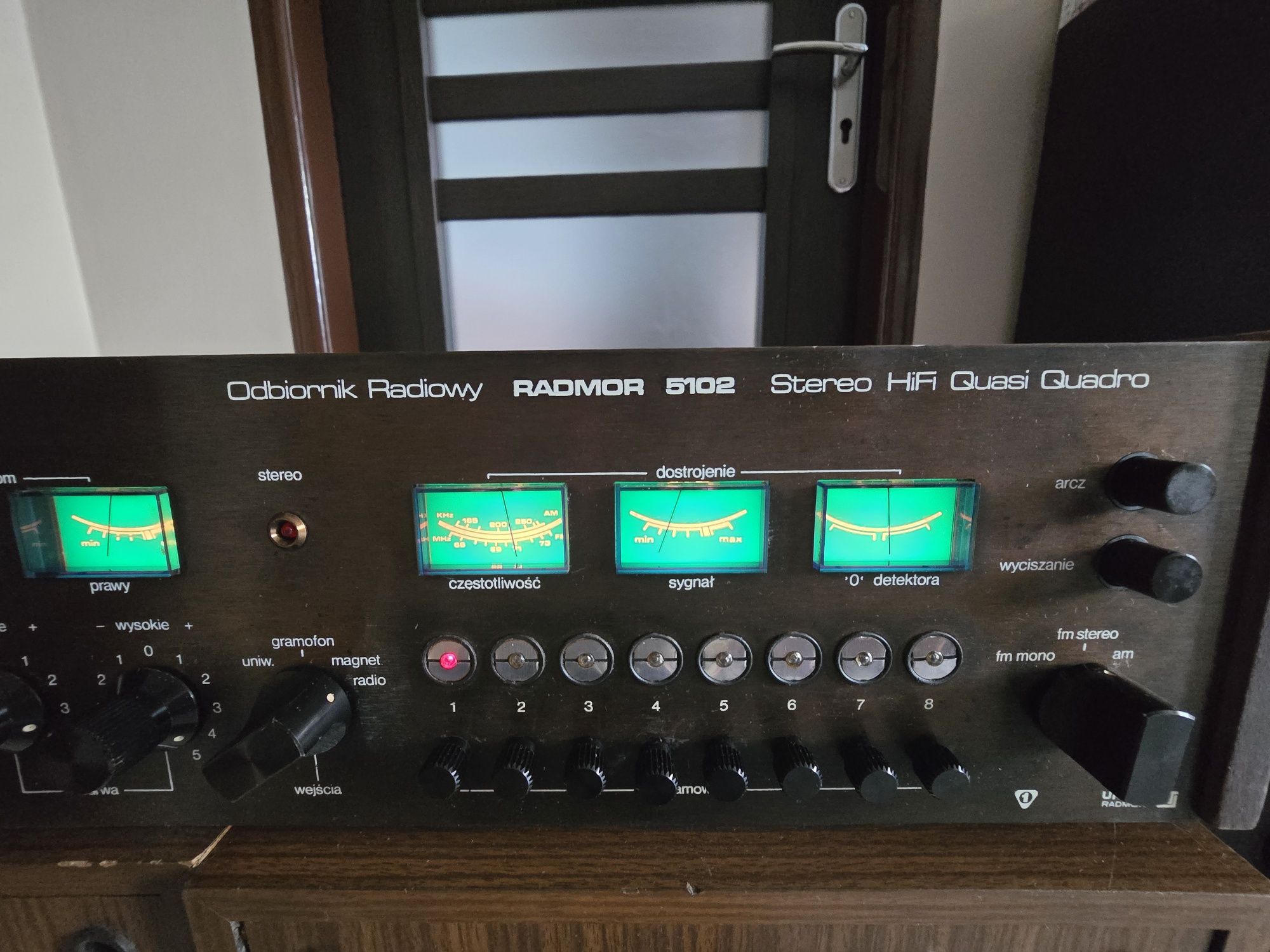 Amplituner RADMOR 5102 plus kolumny UNITRA TONSIL