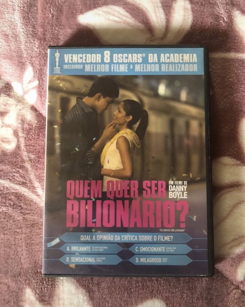 Filme quem quer ser bilionário em dvd