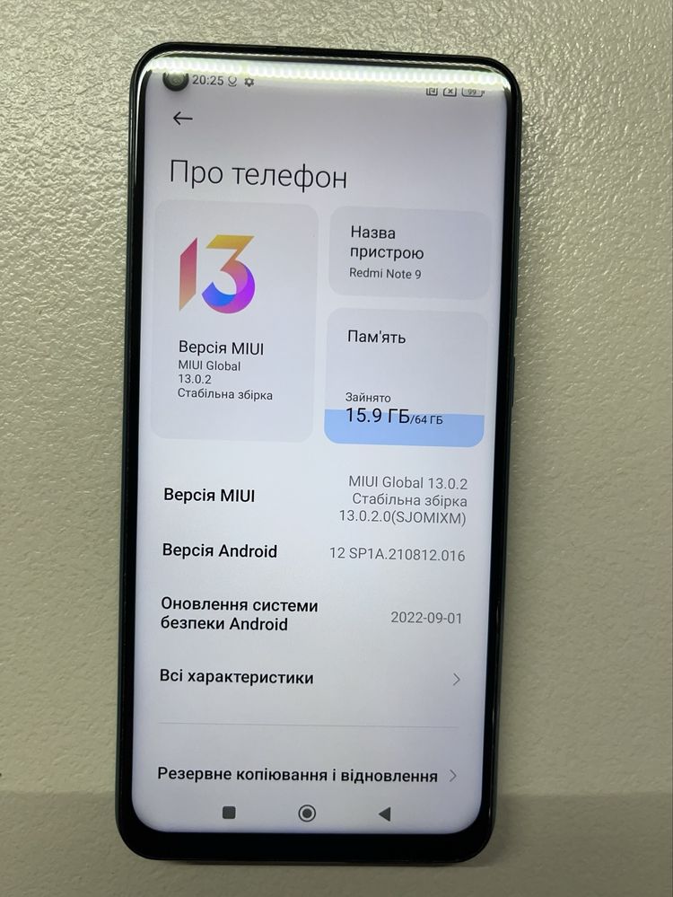 Redmi Note 9 4/64gb