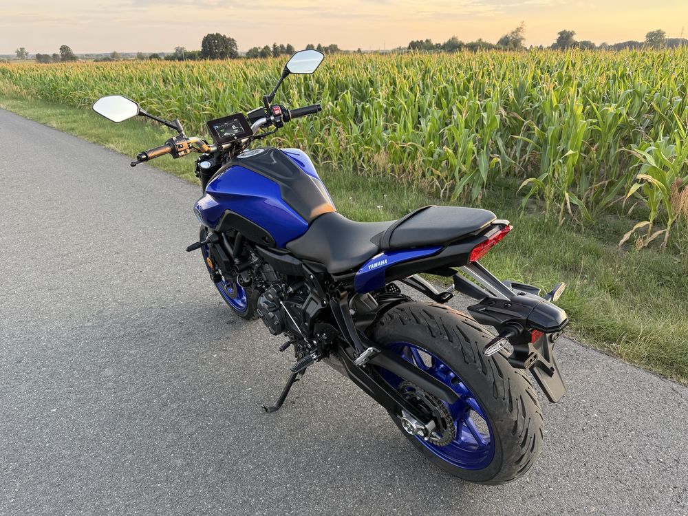 Yamaha MT07 A2 35kW rok 2024 Tablet Ładna Niemiec Transport