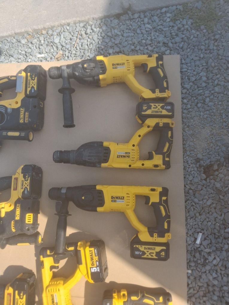 DeWalt DCH 263/273 - zestaw młotowiertarek