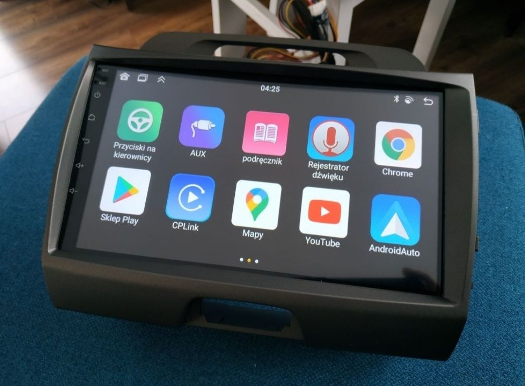 Zestaw kamera radio 4/64 android 13 kia sportage 10-15 carplay aauto