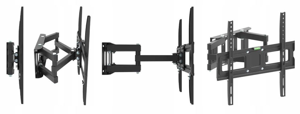Extra Mocny Obrotowy Uchwyt do Telewizora Wieszak TV 25-70 cali