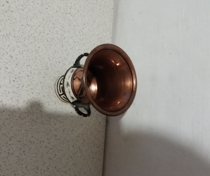 Mini Waza-mosiądz-Motyw Grecki!