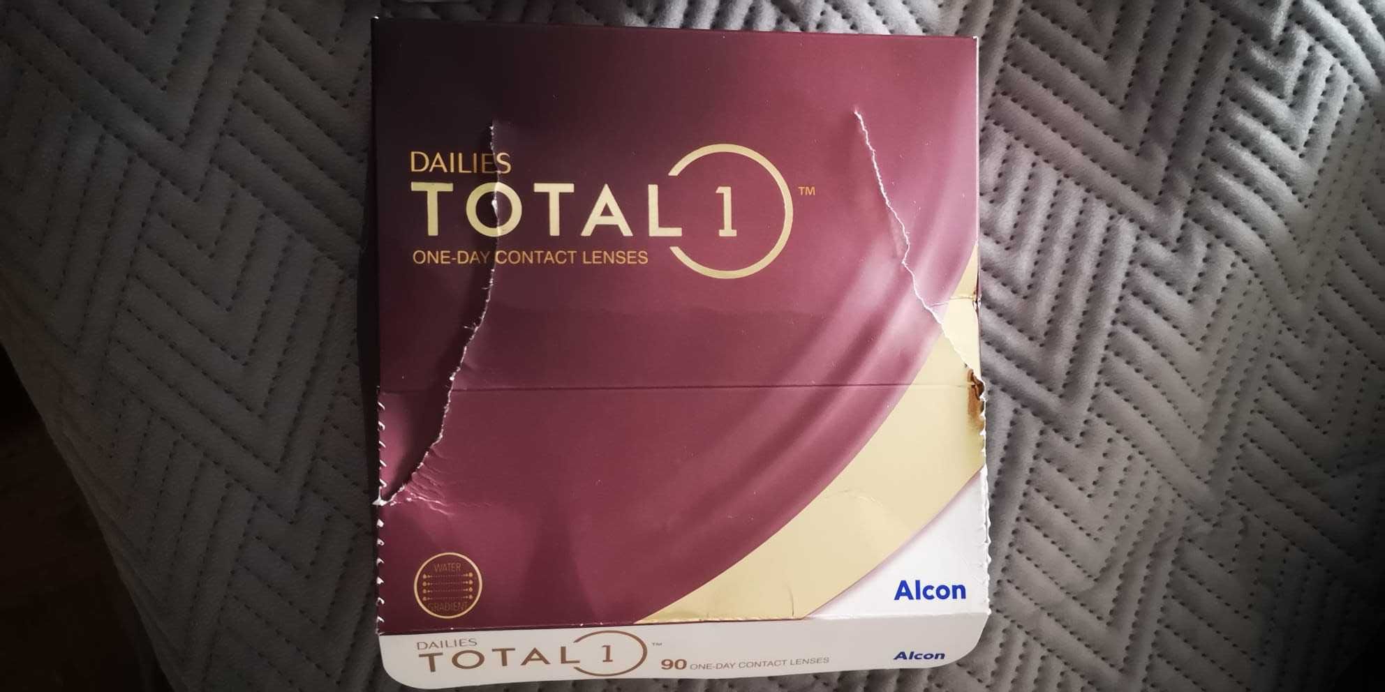 Lentes de contato +3.75 dailies total 1
