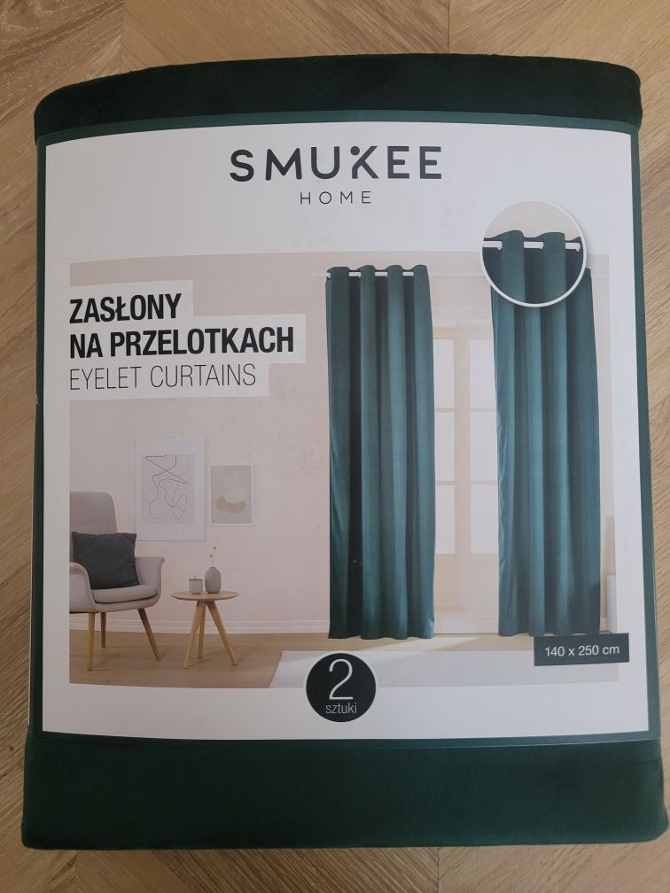Nowy zestaw zasłon przelotki