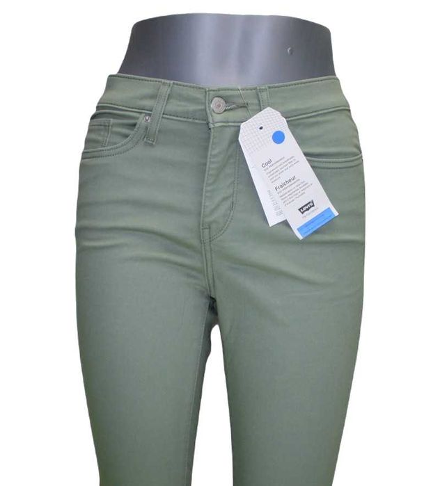 Damskie spodnie Levi's 311 Skinny Capri rurki 3/4 nowe Levisy oryg W27