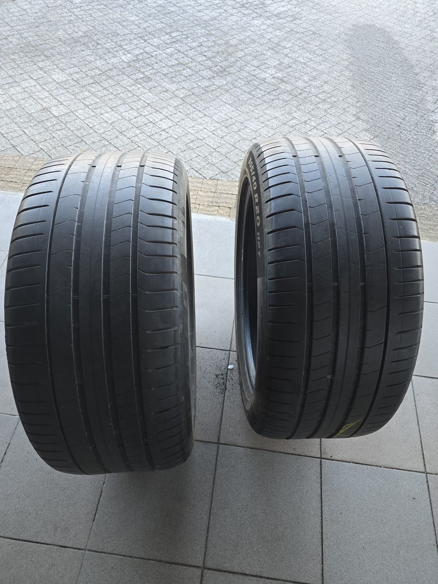 2 szt. Opony LATO Pirelli pzero 305/40/20 112 Y bmw 5 mm