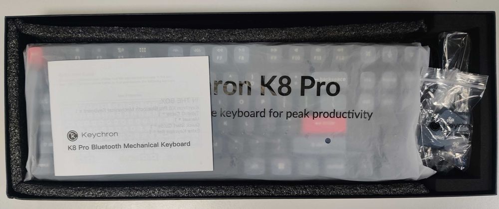 Бездротова механічна клавіатура Keychron K8 Pro VIA QMK
