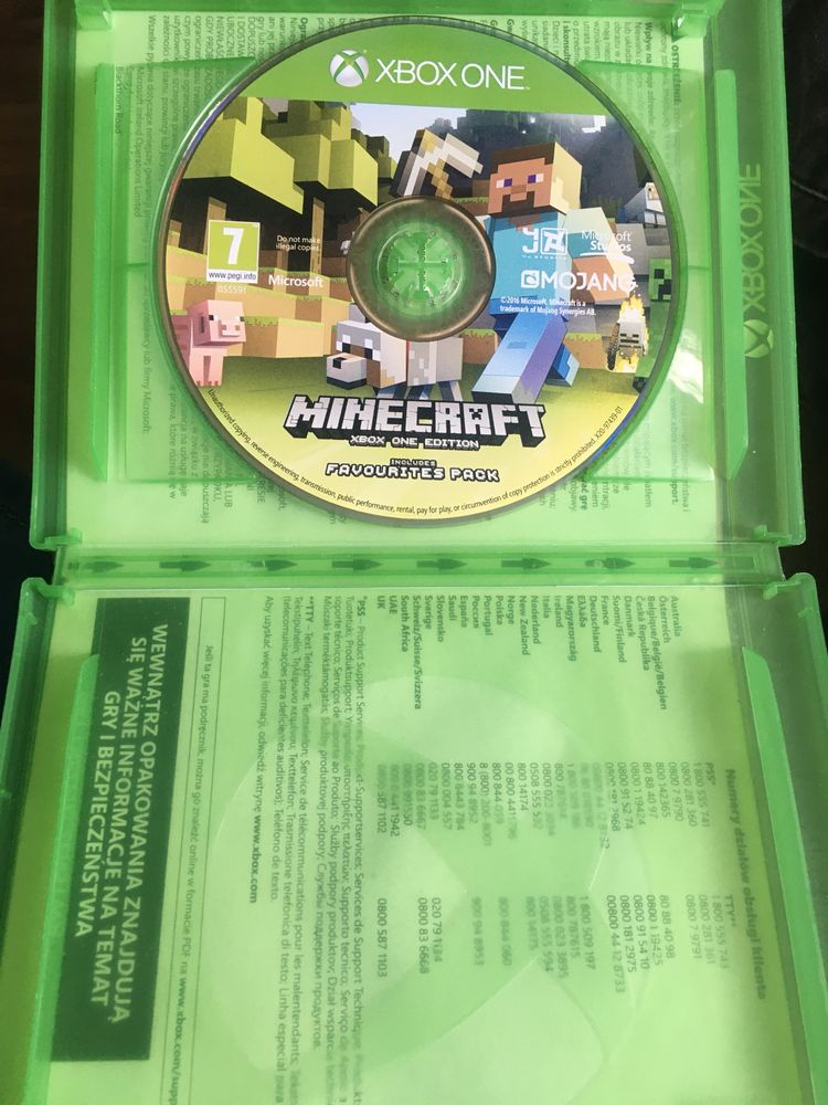 Minecraft xbox one