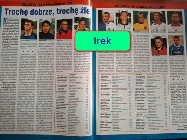 Tygodnik "Piłka Nożna" - rocznik 1999