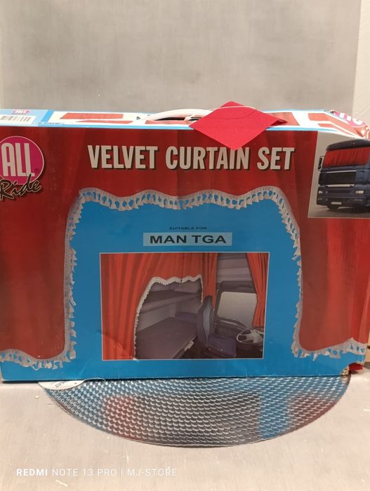 Zasłony sypialniane do ciężarówki