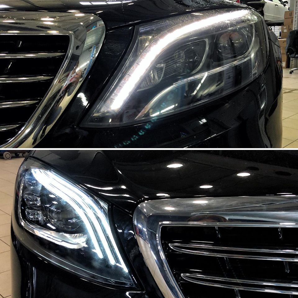 Фара левая правая Фары передние Mercedes Benz W222 X222 LED