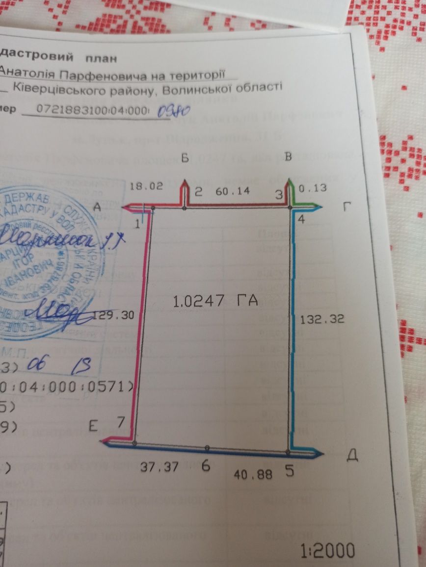 Продам земельний пай в селі Микове