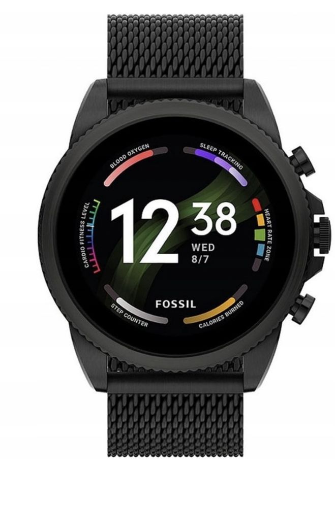 Zegarek Fossil Gen 6 FTW4066 Czarny Smartwatch