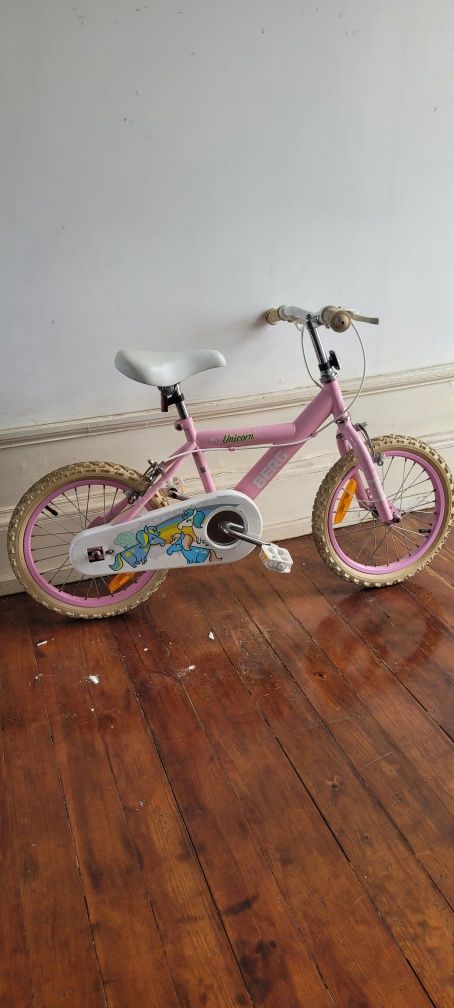 Bicicleta criança unicórnio