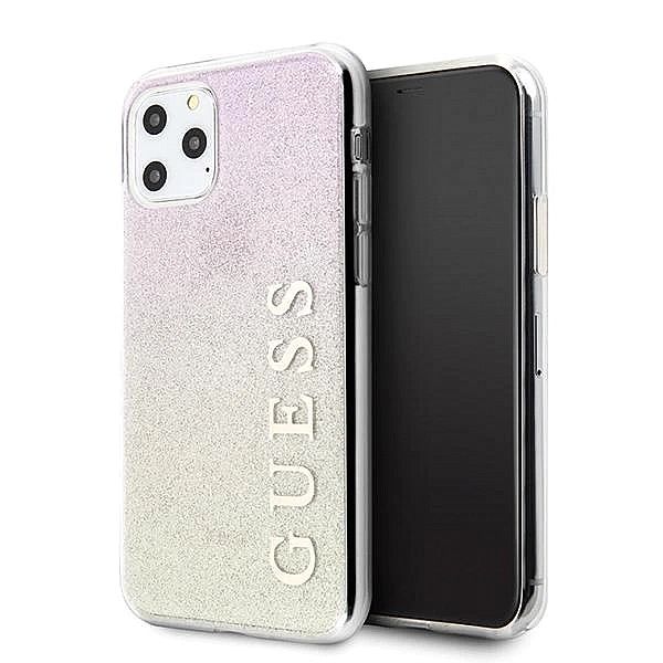 Guess GUHCN65PCUGLGPI iPhone 11 Pro Max różowo-złoty/gold pink hard ca
