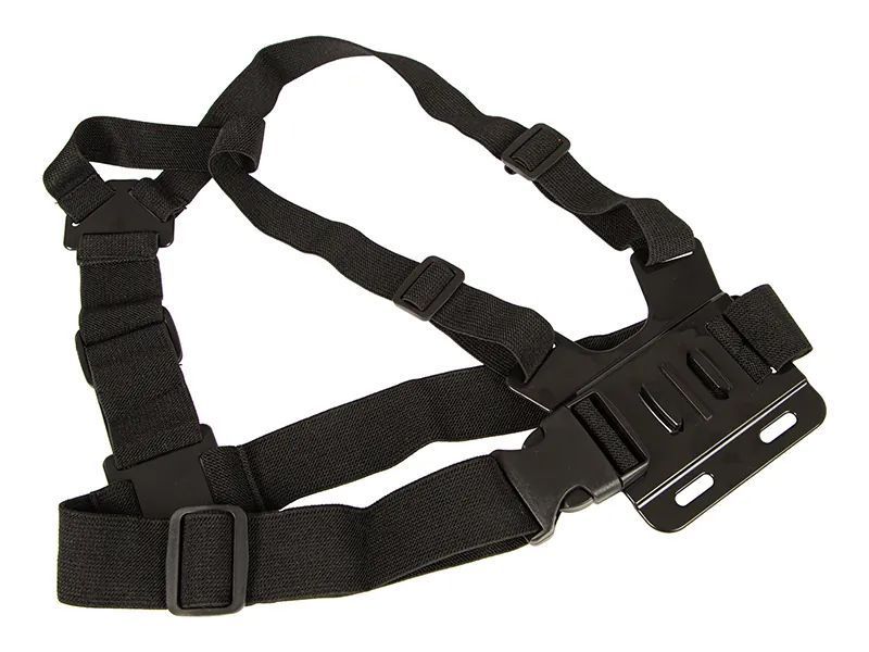 Szelki na klatkę piersiową mocowanie do kamery sportowej uniwersalne