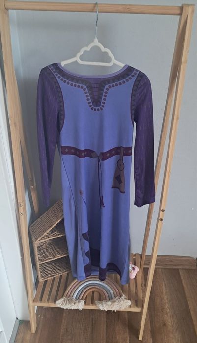 Wish życzenie przebranie księżniczka Asha 122 128 disney Hm bal