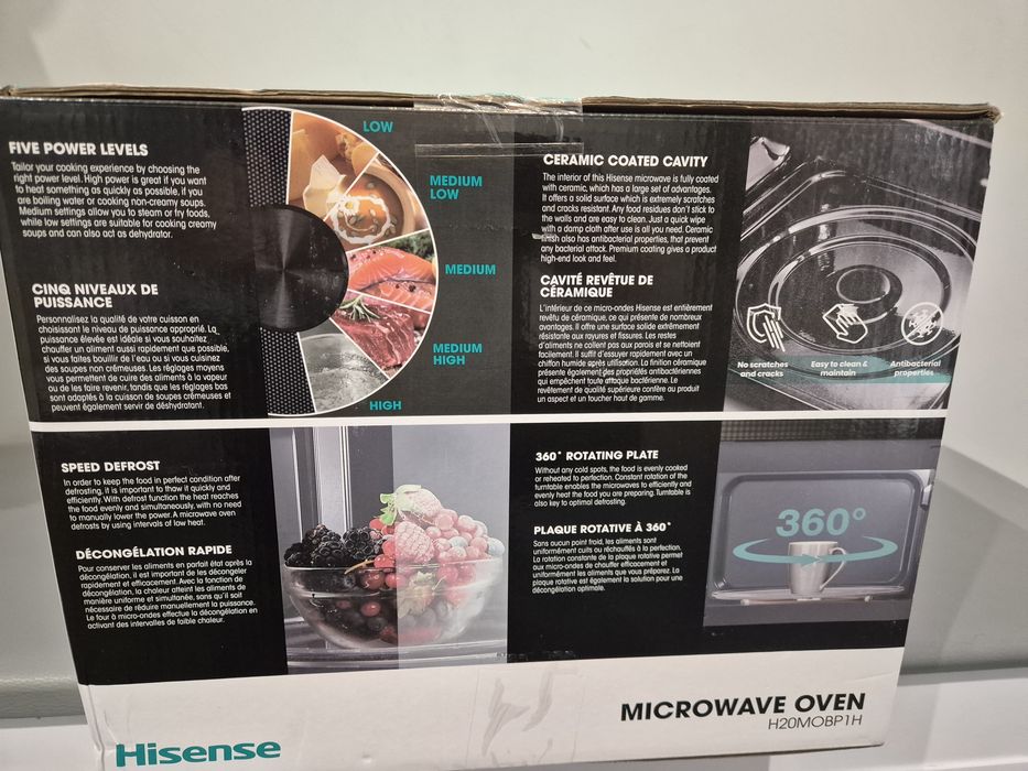 Kuchenka mikrofalowa hisense  NOWA