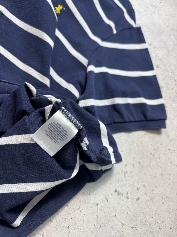 Мужская Футболка Поло Polo Ralph Lauren Оригинал Полосатая Идеал XXL
