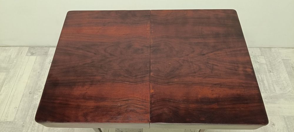 stół vintage do salonu Tatra Czechosłowacja lata 60-te orzech design