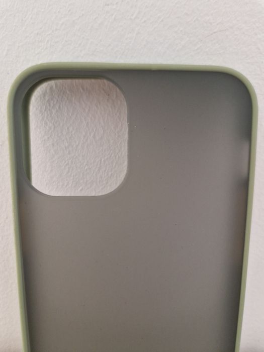 Vennus Color Button Bumper do Iphone 12 Mini Oliwkowy