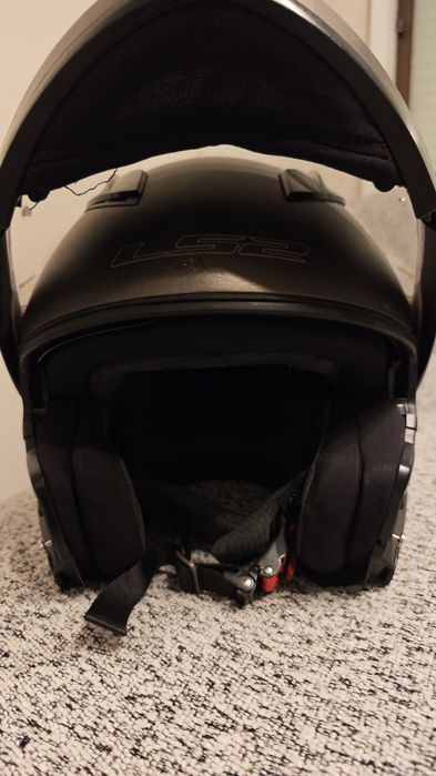 Capacete  ls2  cinza