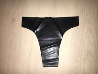 963/ Przebranie Sylwester Impreza Majtki latex lateks figi M bielizna