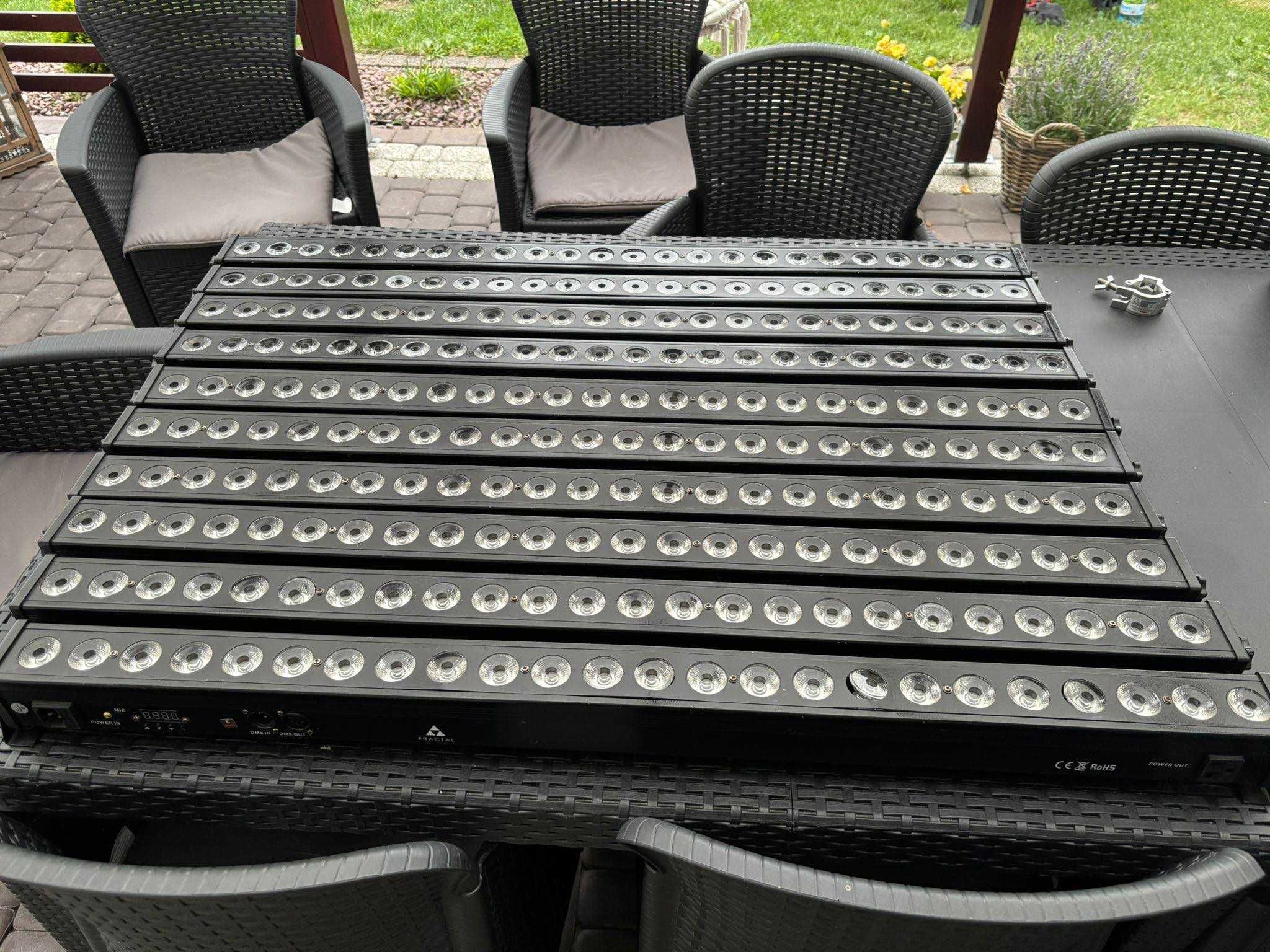 FRACTAL LED bar 24X3W black