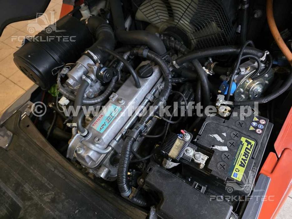 Wózek Widłowy TOYOTA 8FG20 , Kabina, pozycjoner, TOYOTA 8FGKF20  LINDE