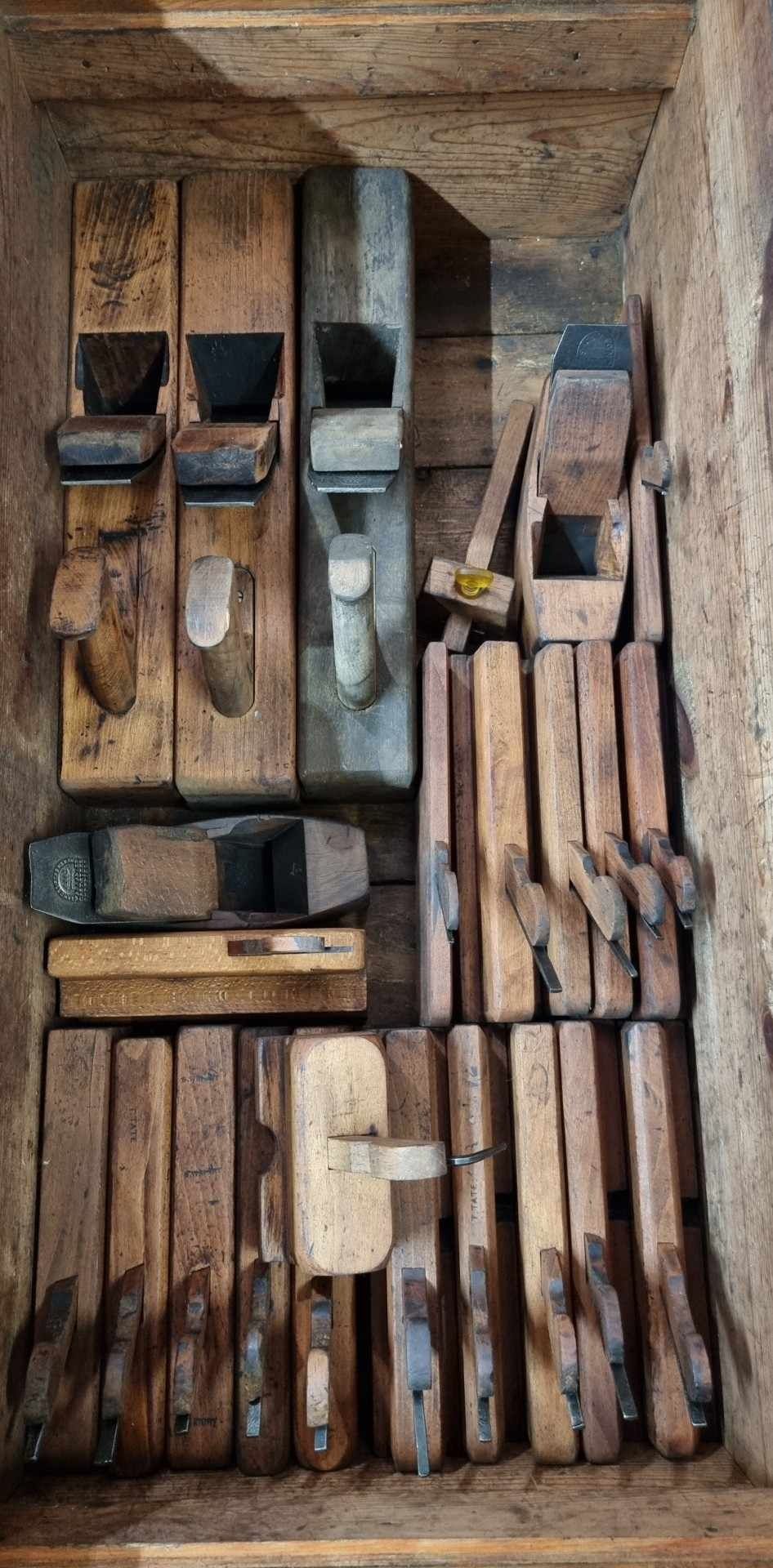 Skrzynia stolarza,  narzędzia stolarskie Stanley