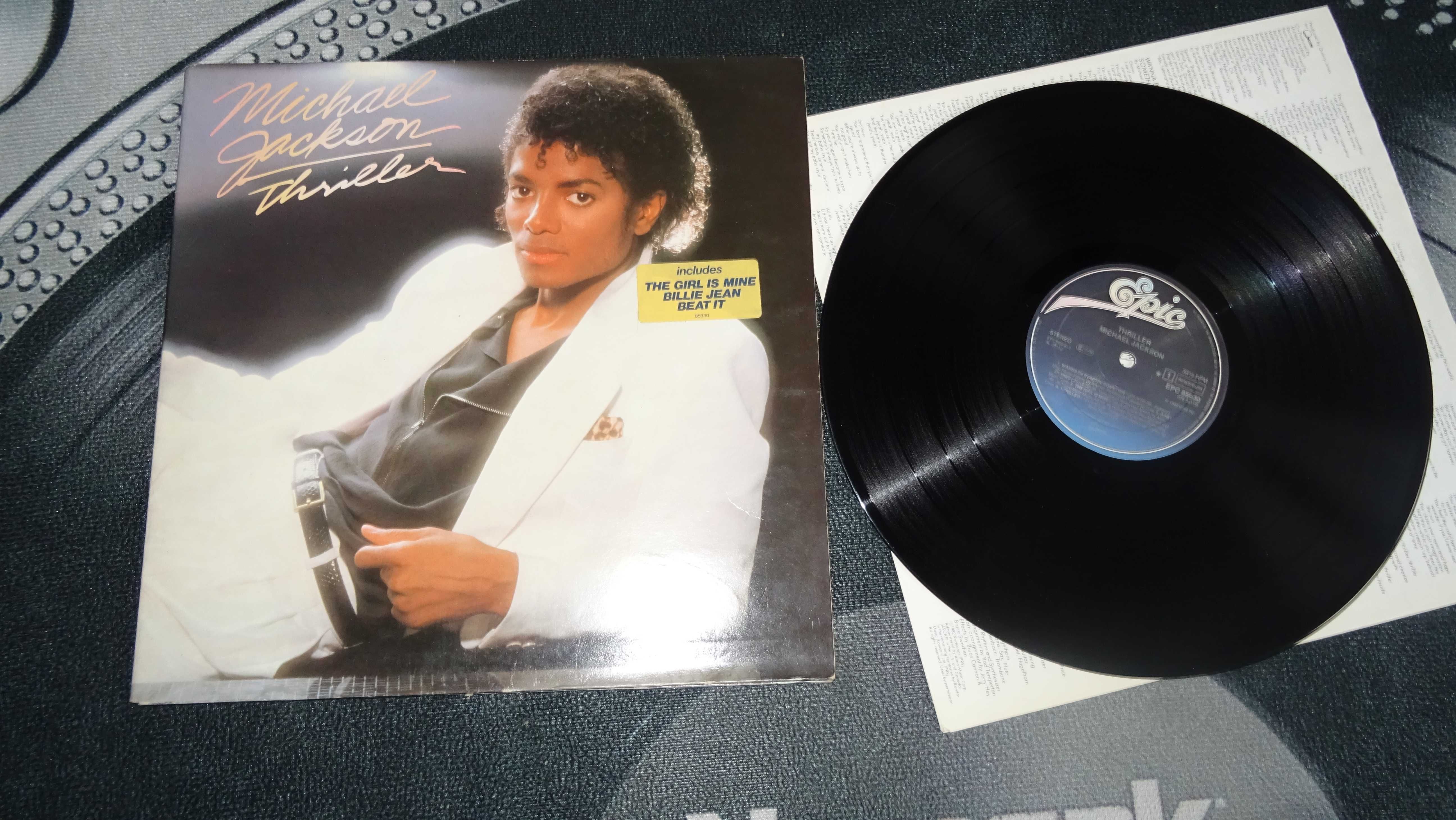 Michael Jackson -Thriller 1982 1PRESS   EX-