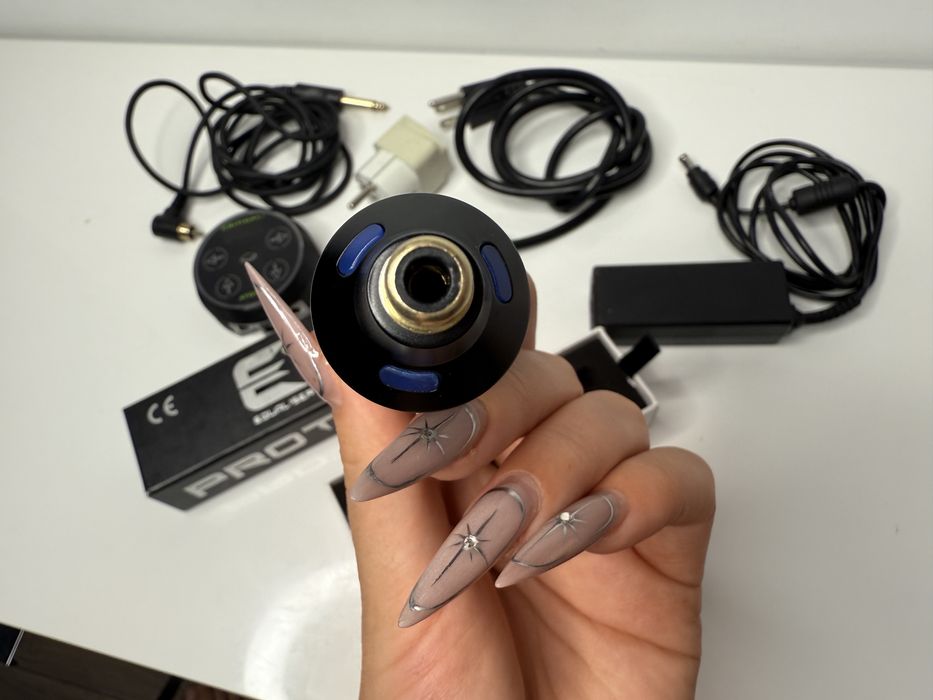 Тату-машинка модульная EQUALISER PROTON MX by Kwadron (Black)