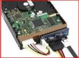 Adapter do dysku HDD aby podłączyć go do komputera ze złączami sata