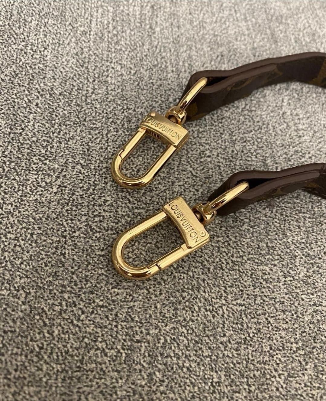 Torebka kuferek Louis Vuitton brązowa
