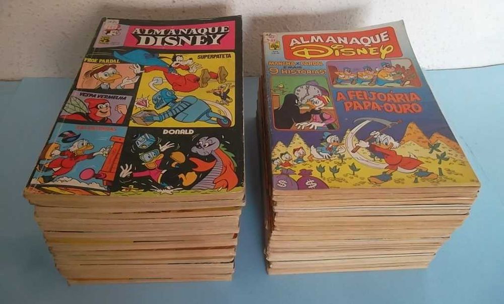 ALMANAQUE DISNEY - 23 revistas Editora Abril anos 70 antigas