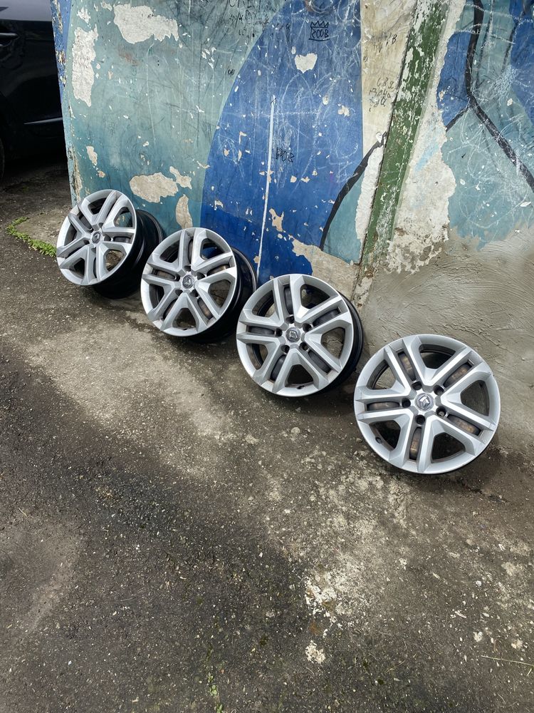 Комплект Оригінал Структурні диски 16 + ковпаки Renault 5-114.3 Megane
