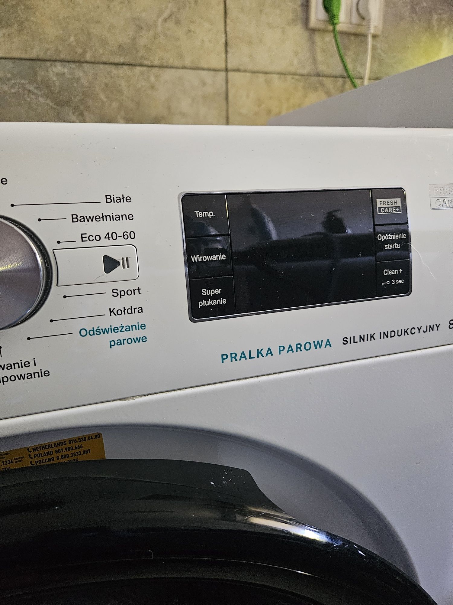 Pralka Whirlpool uszkodzona