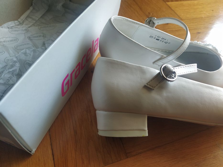 Sapatos brancos de Cerimónia Graceland - 34