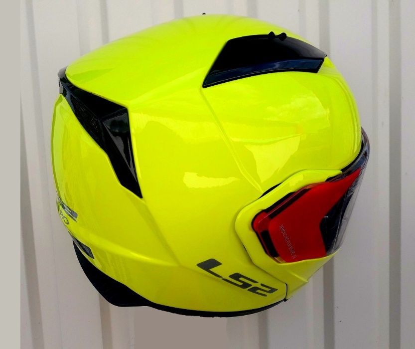 Мото шлем Трансформер Лимонный Размер M