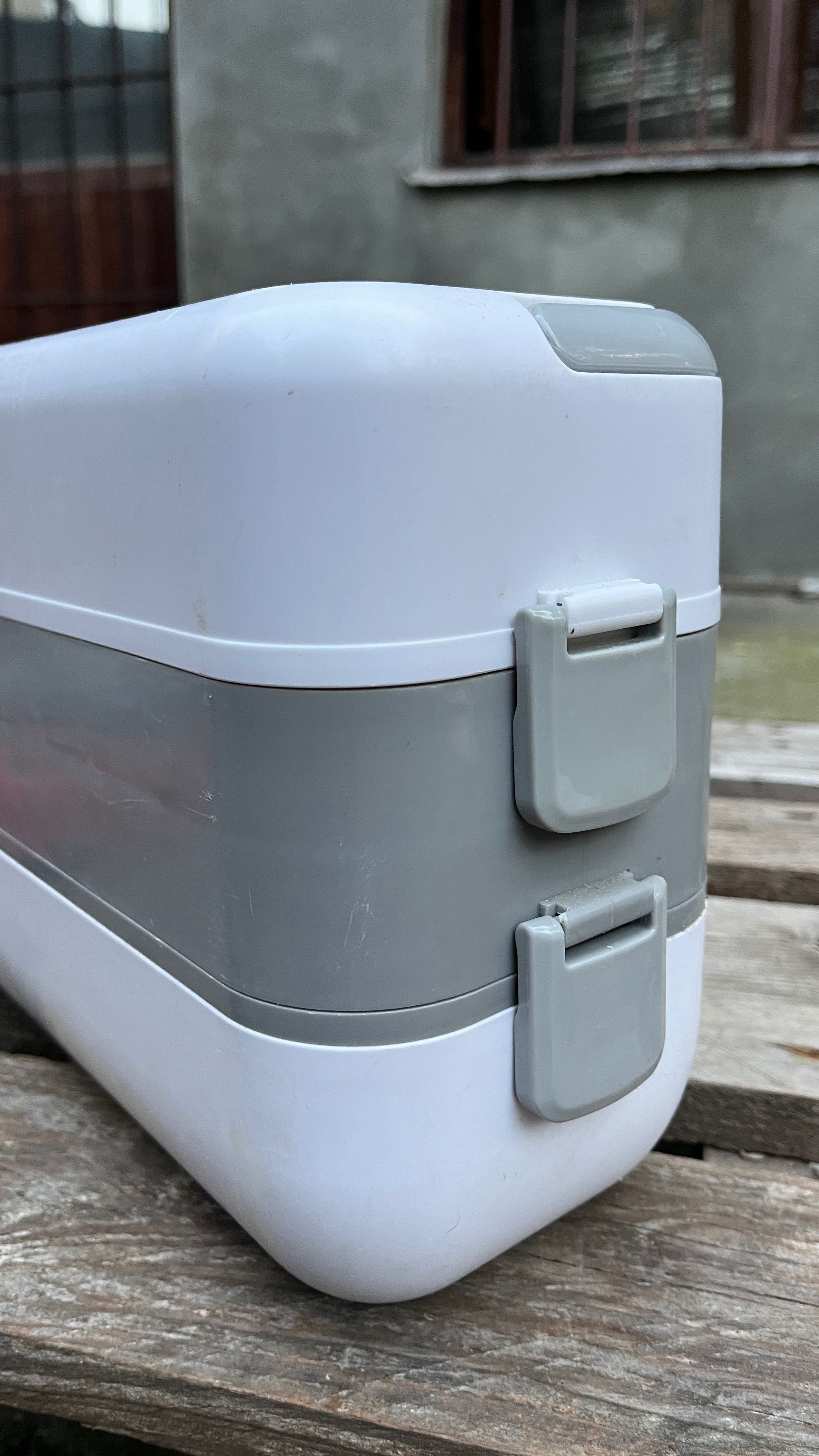 Lunchbox z podgrzewaczem na zupe na obiad na danie