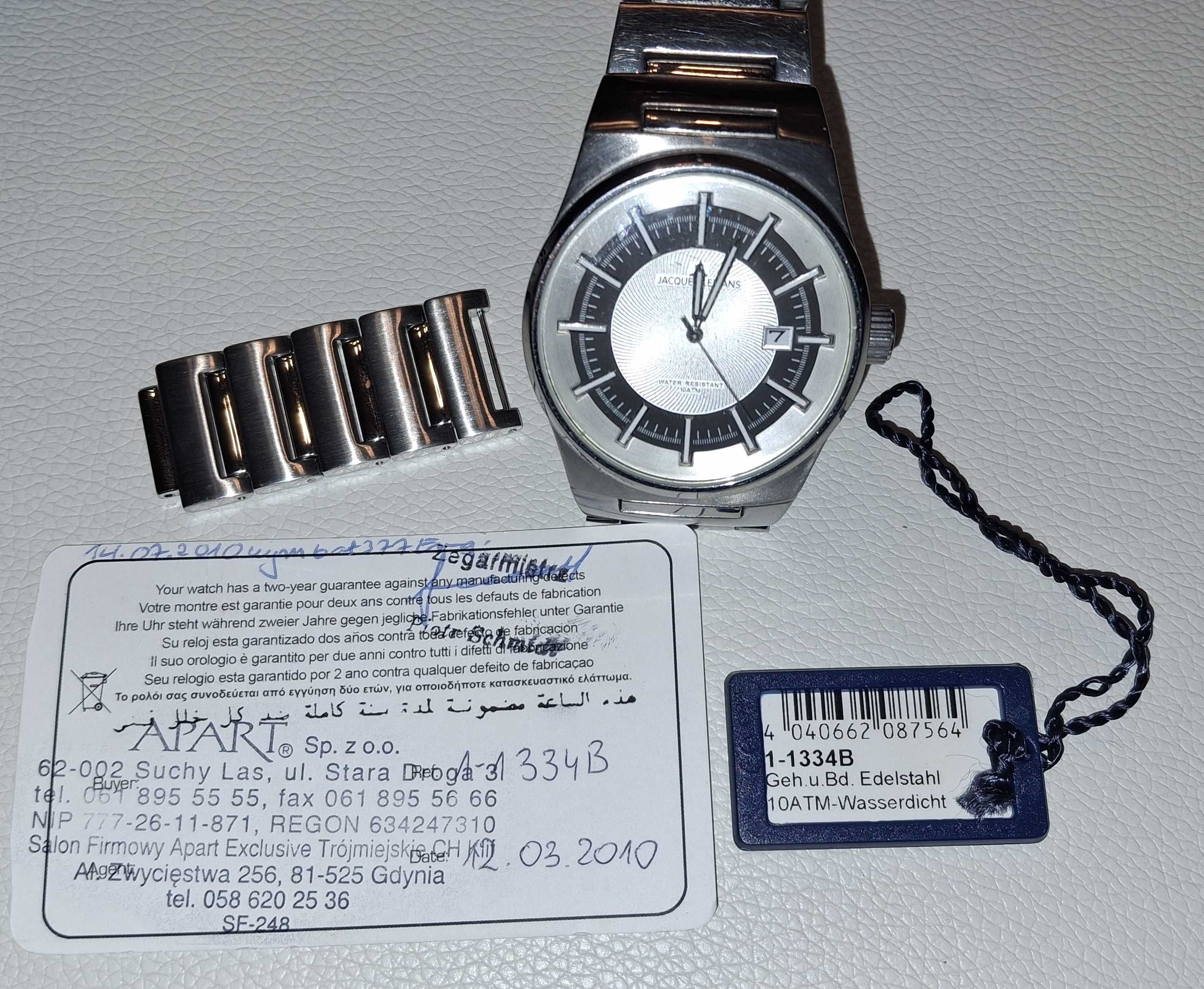 Zegarek męski Jacques Lemans